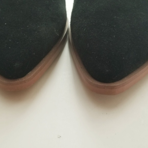 Franco Sarto Ella Suede Western Ankle Boots - Picture 6 of 11